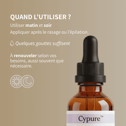 Cypure™ – Sérum Anti-Repousse Naturel