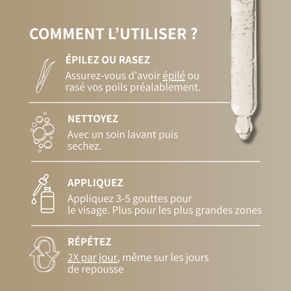 Cypure™ – Sérum Anti-Repousse Naturel